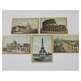 5 -1911 Sights & Scences  World Trading Cards
