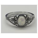 Nww 925 Silver Opal Ring Sz 9