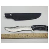 New 12" Knife w Sheath