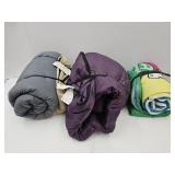 3 Sleeping Bags- 2 Adults & 1 Barney