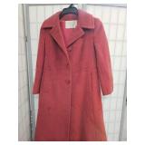Vintage Wool Coat, Anderson Fur Co. SZ Sm See Pics
