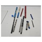 12 Drill Bits-1/2" w Long Shank, 5/16, +