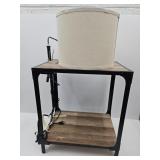 Side Table With Floor Lamp