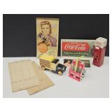 Coca-cola shakers miniture bottles truck shaker +