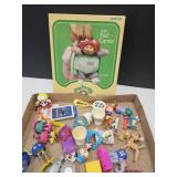VTG Toys Bears Playing Cards, CPK Doll Carrier ++