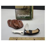 New Italy Remington Hunter Knife w Saw