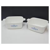2 Corning Ware 1.5 Qt Dishes