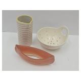 Bloomingville Creamer, Webster Lake Glass Boat +