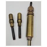 1 Kahlenbery & 2 Brass Steam Railroad Whisles