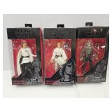 3 NIB STAR WARS Action Figure Toys Skywalker +