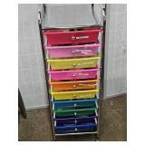 10 Drawer Organizer on Wheels & Christmas!