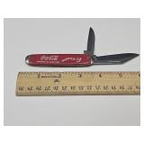 Coca Cola Advertising 2 Blade Pocket Knife