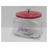 VTG Lance Counter Top Store Display Jar