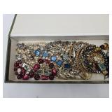 Lot Costume Jewelry-Bracelets, Necklaces, Ring