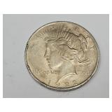 1922 Silver Peace Dollar Coin