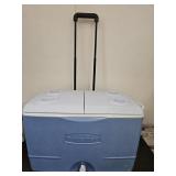 Rubbermaid Cooler with Handle & Wheels 25" L