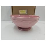 Longaberger Pink 10 1/2" Bowl