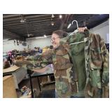 Size Small Short Camo Coat