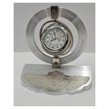 Harley Davidson Clock 100 ANNIV. 5.5"h ,