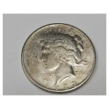 1923 D Silver Peace Dollar Coin