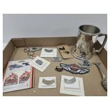 H.D.Keychain, Cup, Pin Collection, 4.5" Patch +