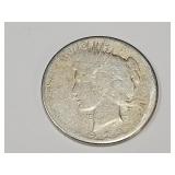 1923 Silver Peace Dollar Coin