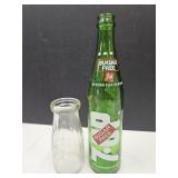 Sugar Free 7 UP Bottle & White Mountain Creamery