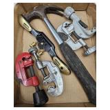 Pipe Cutters, Stanley Hammer & Spoke Shaver