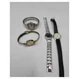 4 Watches, 2 Running Geneva & Quartz