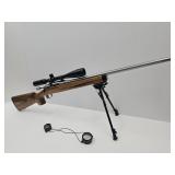 Savage Model 12,  223 REM w Tasco Scope & Bipod