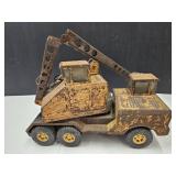 Vintage Played With Nylint  Crane