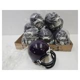 10  Football Helmets see size