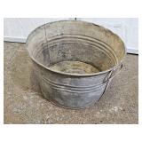 Galvanized Wash Tub 14.5" W