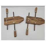 2 Parallel Wood Clamps Bickle See Size