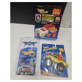 NIP Hot Wheels Toy Cars, Bay Watch, McDonalds +