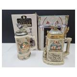 2 ANHEUSER - BUSCH Steins