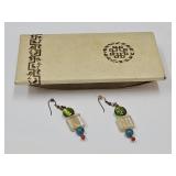 Ink Blotter,  Costumer Earrings