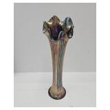 Vintage Fenton 10" H Carnival Glass Vase