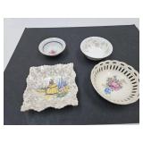 4 VTG Wales Lady China, Wedgewood, China Rose,+