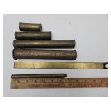 6 Brass Punches-See Sizes