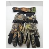 Manzella Sz L Camo Gloves & Head Band