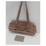 Leather SOL Purse 13x6", Fossil Wallet
