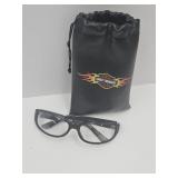 Harley Davidson Eye Protecting Glasses W Bag