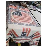 Full Size w 2 Shams Americana Quilt