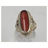 925 Sterling Silver Ring Sz 6 1/4
