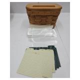 Longaberger Recipe Basket w Dividers