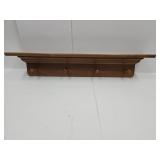 VTG J W Collection Longaberger wood 32.5" Shelf