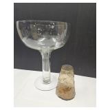17.5 " H Margerita Glass, Excalibur glass