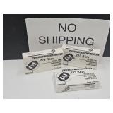 .223 Rem 60 Total Rounds Gun Ammo