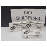 .223 Rem 60 Total Rds Gun Ammo